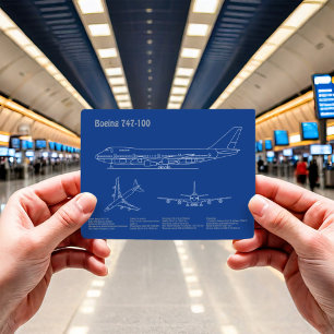 Postal Airliner 747 - Planes de Plano de Plano de Plano d