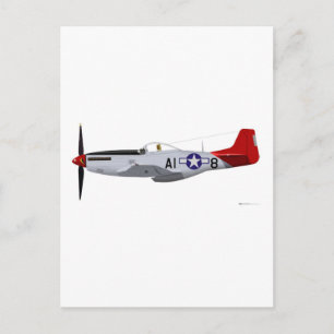Postal Airmen del Norteamericano P-51D Mustang Tuskegee