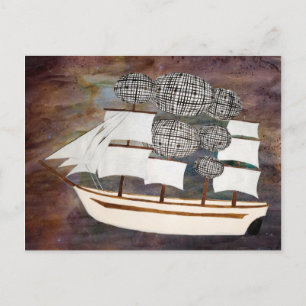 Postal Airship Rabbie Burns