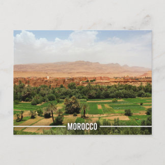 Postal Ait BenHaddou Kasbah, Marruecos