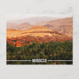 Postal Ait BenHaddou Kasbah, Marruecos