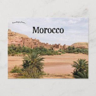 Postal Aït Benhaddou Marruecos