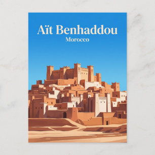 Postal Aït Benhaddou Marruecos