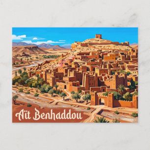 Postal Aït Benhaddou Marruecos