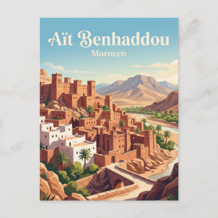 Postal Aït Benhaddou Marruecos