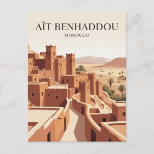 Postal Aït Benhaddou Marruecos