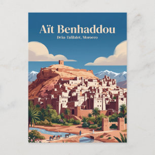 Postal Aït Benhaddou Marruecos