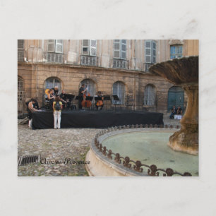 Postal Aix en Provence-Sur de Francia