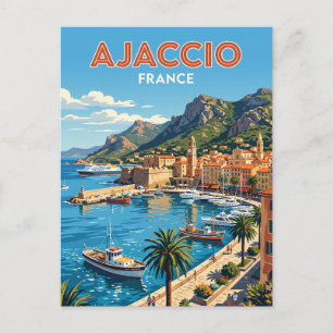 Postal Ajaccio Francia