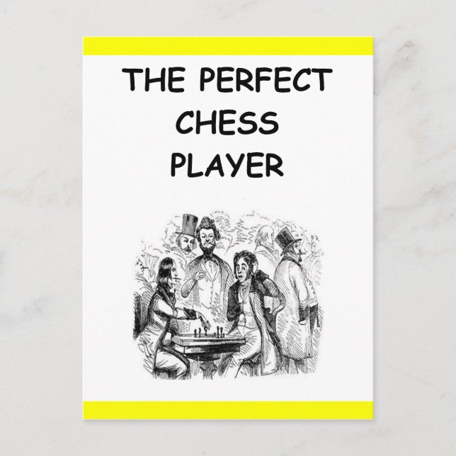 Postal ajedrez (Anverso)
