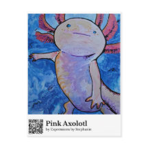 Ajolote Rosa