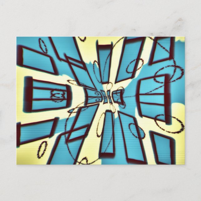 Postal Ajustar la pantalla (Anverso)