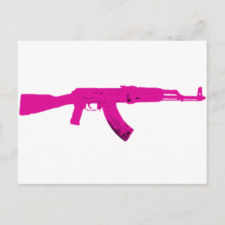Postal AK-47 rosa