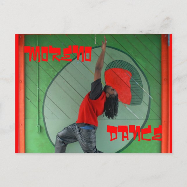 Postal AK, Oliva Verde, BAILE (Anverso)