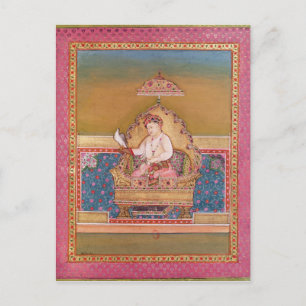 Postal Akbar de un álbum de retratos