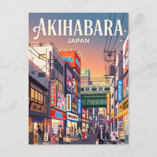 Postal Akihabara Tokio Japón