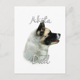 Postal Akita Dad 2