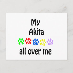 Postal Akita Walks Design