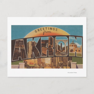 Postal Akron, OhioLarge Letter Scenes Akron, OH