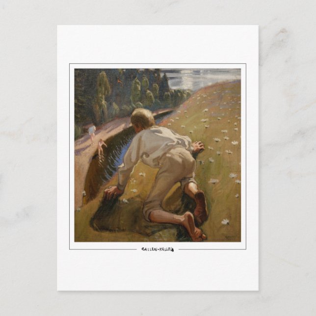 Postal Akseli Gallen-Kallela #1 - Postcard Bella Artes (Anverso)