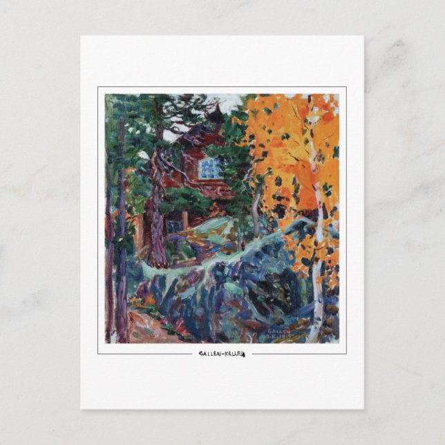 Postal Akseli Gallen-Kallela #6 - Postcard Bella Artes (Anverso)
