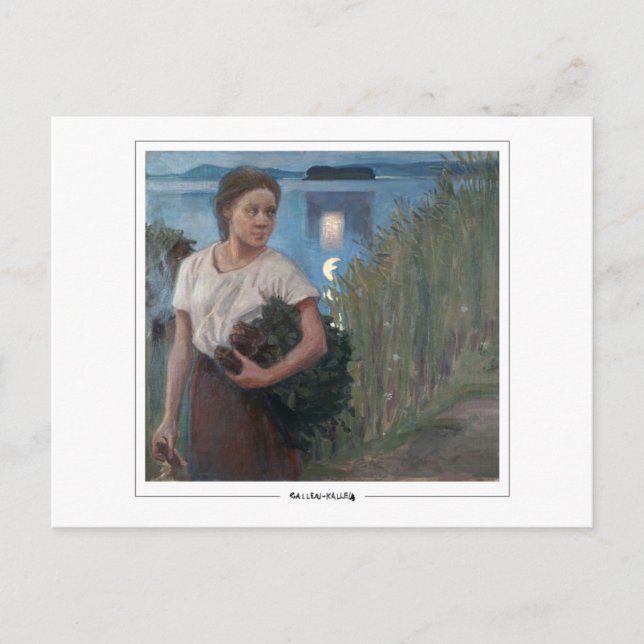 Postal Akseli Gallen-Kallela #8 - Postcard Bella Artes (Anverso)