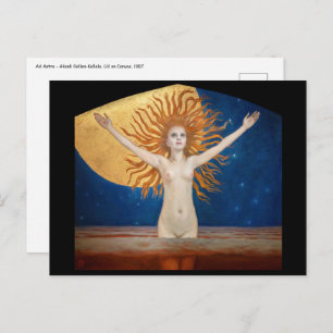 Postal Akseli Gallen-Kallela - Ad Astra