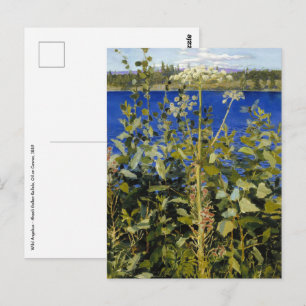 Postal Akseli Gallen-Kallela - Angelica salvaje