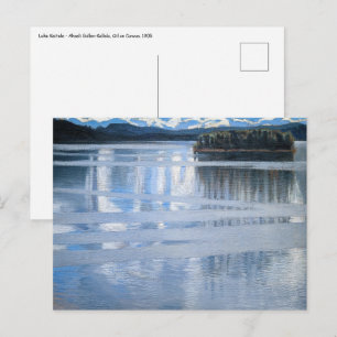 Postal Akseli Gallen-Kallela - Lago Keitele