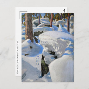 Postal Akseli Gallen-Kallela - Lair of the Lynx