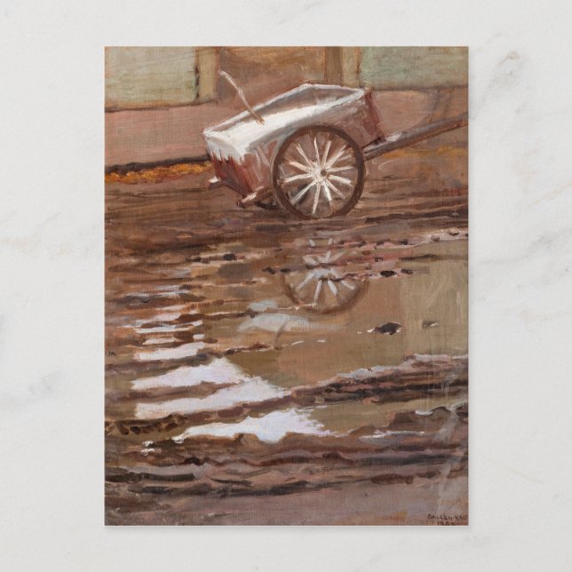 Postal Akseli Gallen-Kallela Speglingar CC0469 (Anverso)