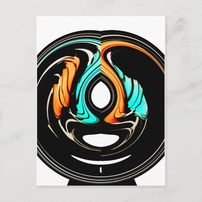 Postal Akuna Matata Hakuna Matata obsequia lo último (Anverso)