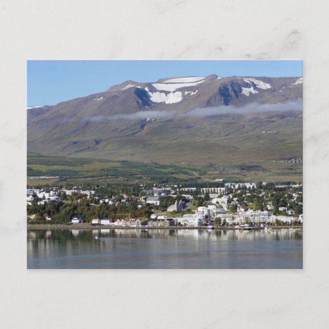 Postal Akureyri, Islandia, Panamá (Anverso)