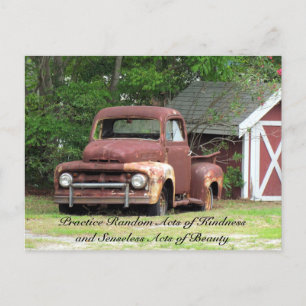 Postal al azar de un acto de clase - Camión