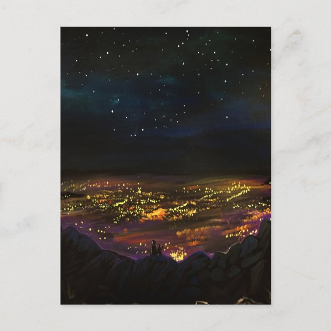 Postal Al borde (Anverso)