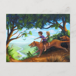 Postal Al valle de la megafauna