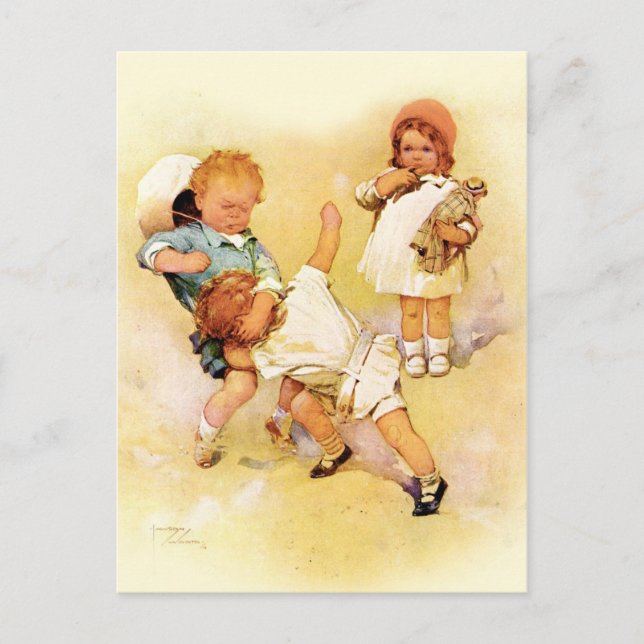 Postal Al Victor Belong los escombros (Anverso)