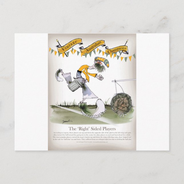 Postal ala derecha australiana (Anverso)