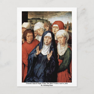 Postal Ala derecha Granada-Diptych