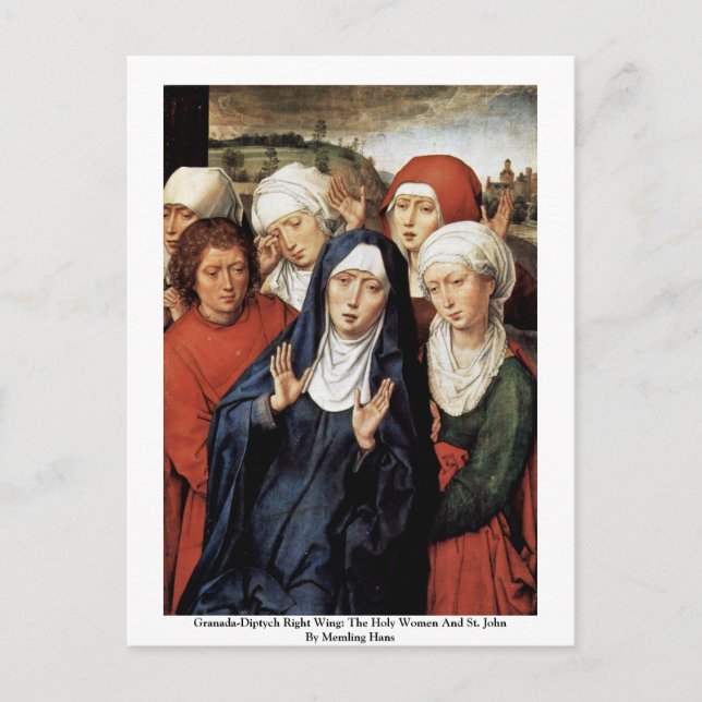 Postal Ala derecha Granada-Diptych (Anverso)