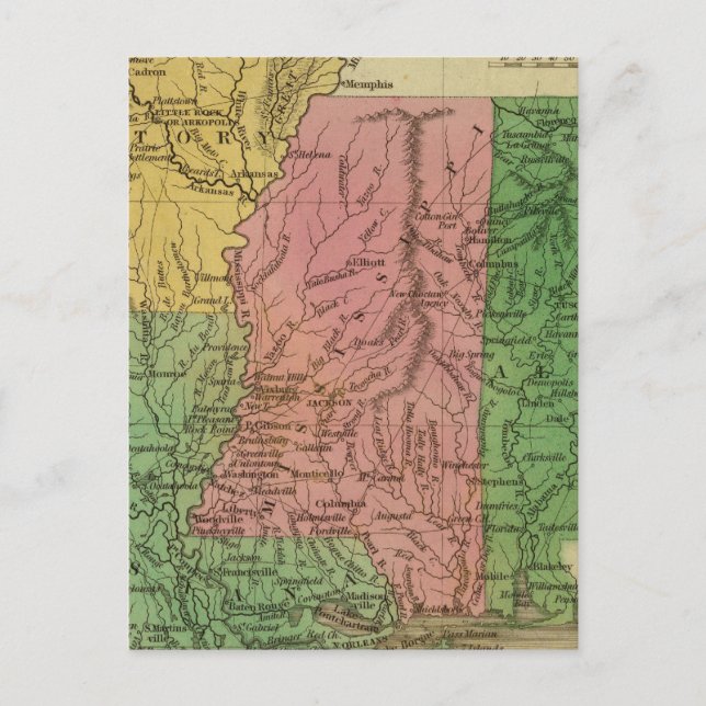 Postal Ala, señorita, La, Arca (Anverso)