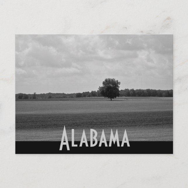 Postal Alabama (Anverso)