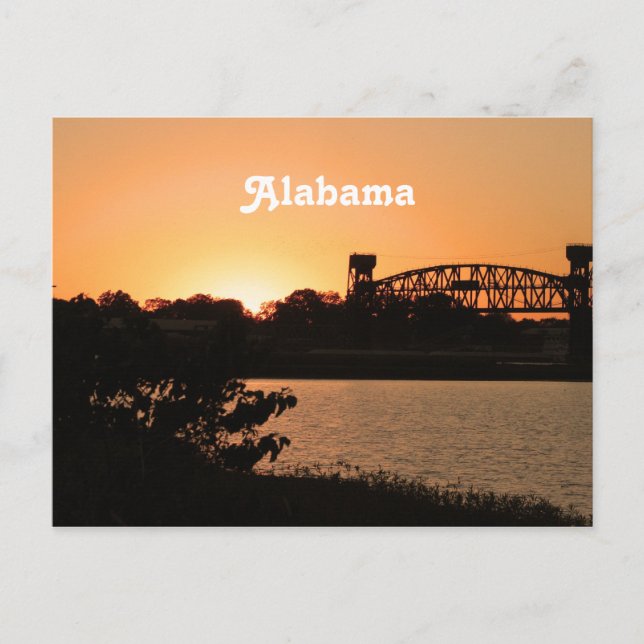 Postal Alabama (Anverso)