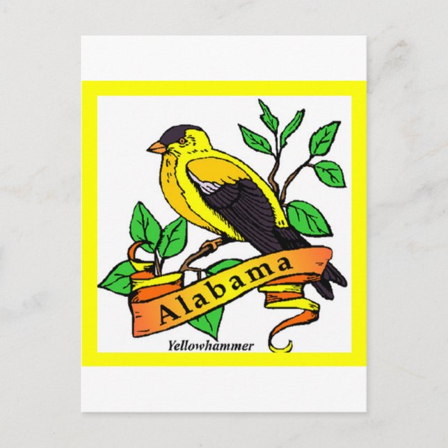 Postal alabama (Anverso)
