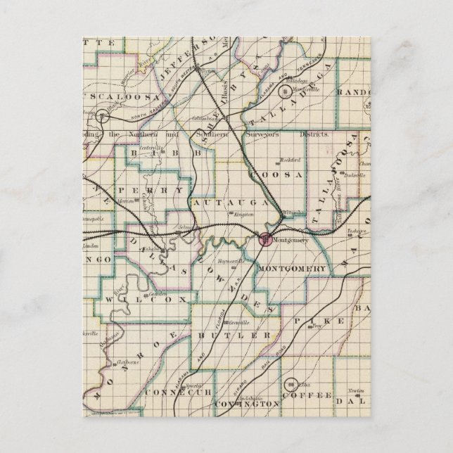 Postal Alabama 3 (Anverso)
