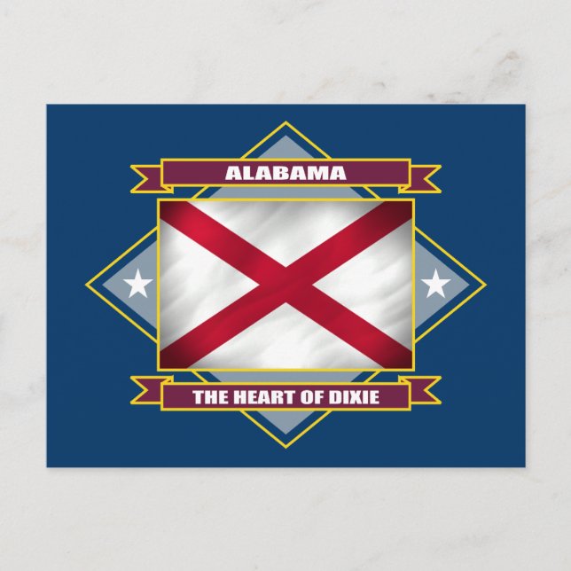Postal Alabama Diamond (Anverso)