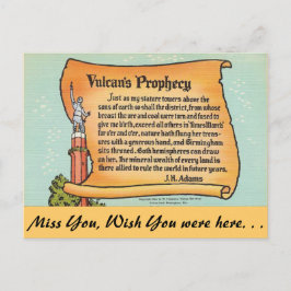 Postal Alabama, la profecía de los vulcanos