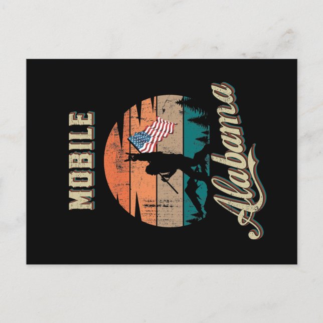 Postal Alabama móvil (Anverso)