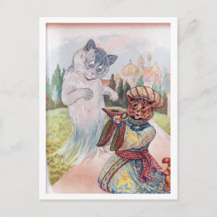 Postal Aladdin y la lámpara mágica, Louis Wain