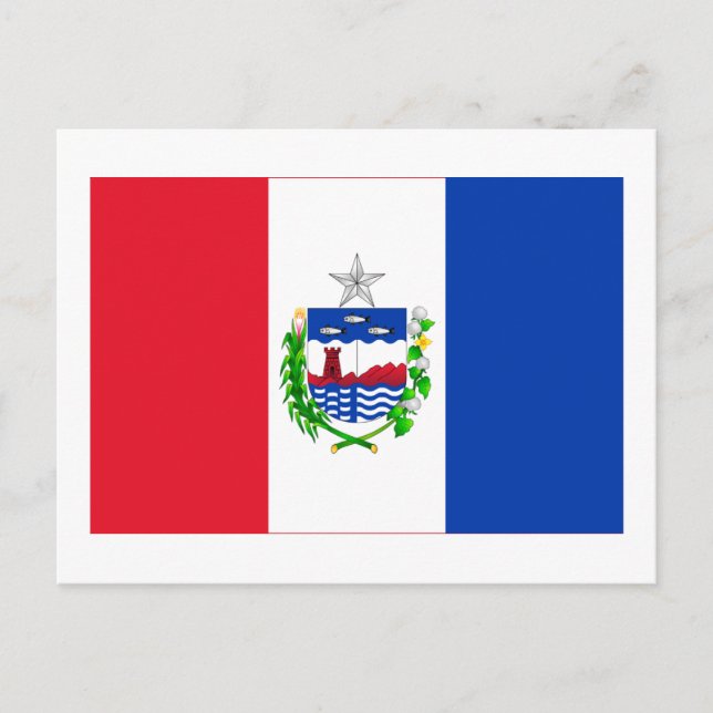 Postal Alagoas, Bandera de Brasil (Anverso)